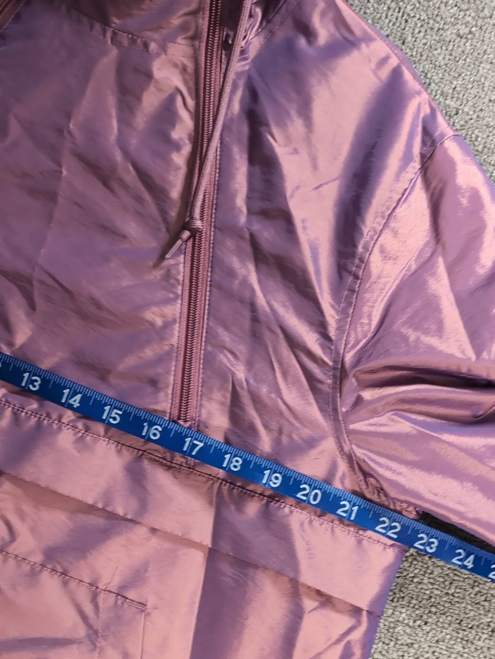A.LAB Glowstick Purple Anorak Jacket - Zumiez Oversized Small in Purple
